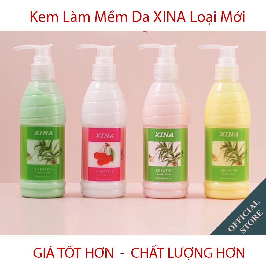 Kem mềm da Xina, Kem làm mềm móng nails - Kem mềm da Xina 200ml làm nail, làm mềm gót chân