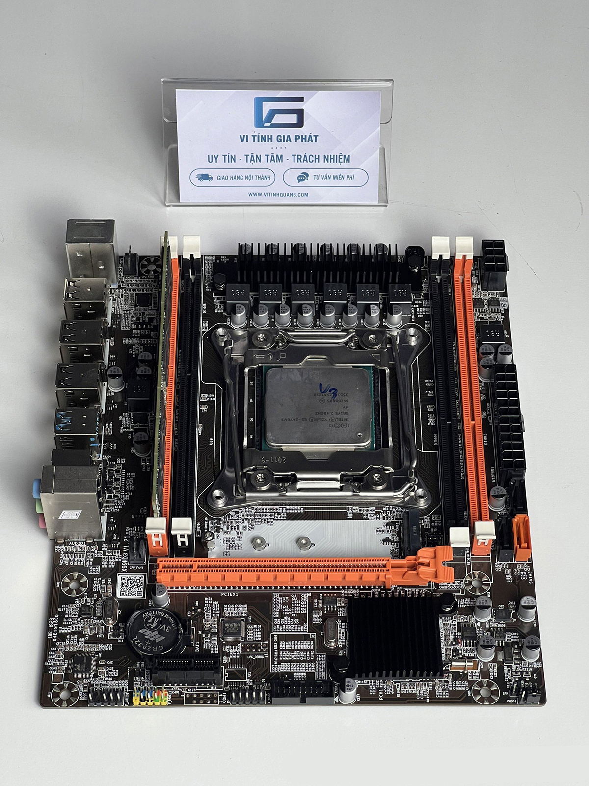 Combo main x99 sniper ddr3 + cpu 2666v3 + ram 16gb