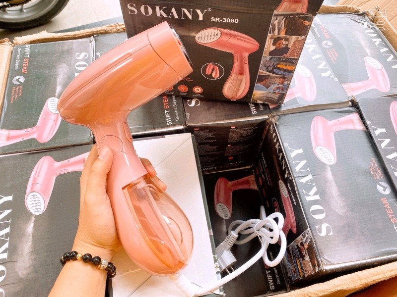 Bàn là hơi nước cầm tay SONAKY- Bàn là ủi sấy khô, bàn là hơi nước đứng