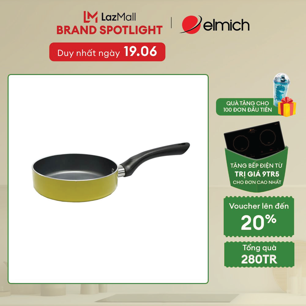 (Duy nhất từ ngày 25.06-29.06)Chảo chống dính đáy từ cao cấp Smart Cook