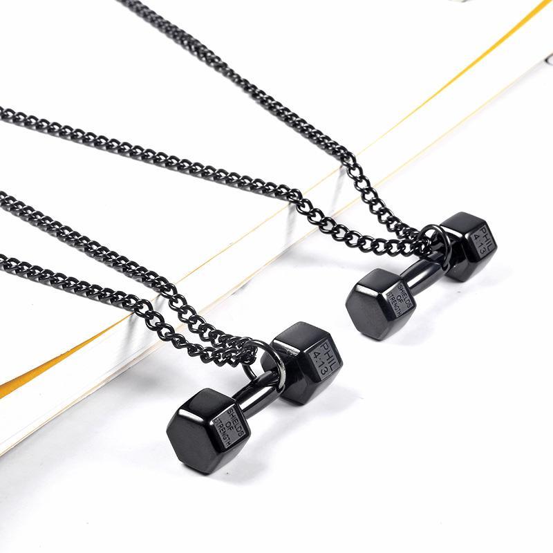 Dây Chuyền Nam Nữ Quả Tạ Cực Chất DCNAM-22