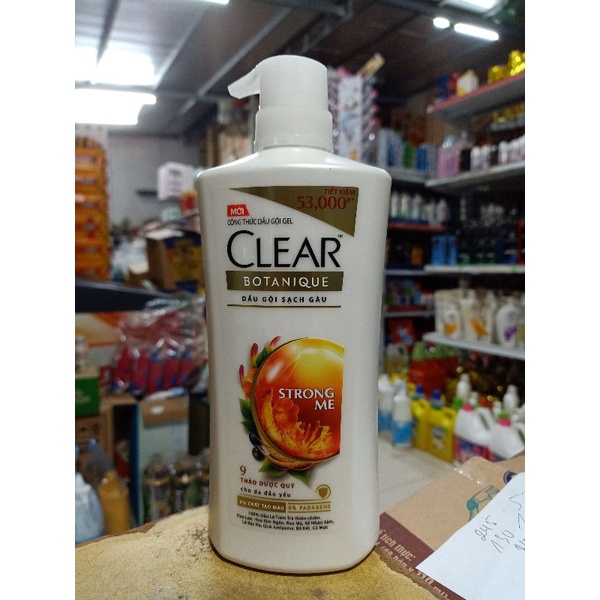 Dầu gội clear thảo dược 630g