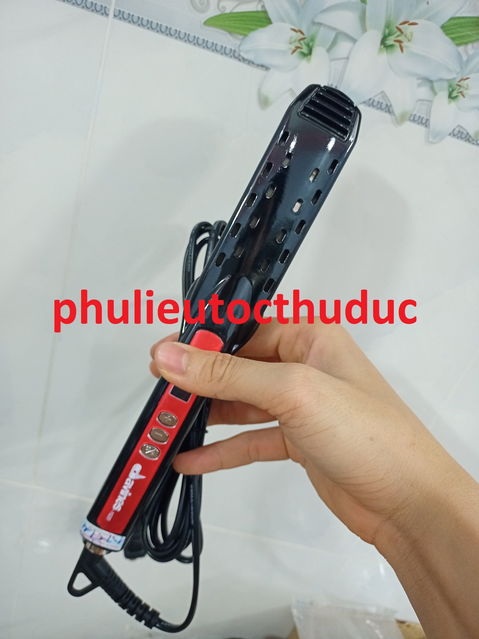 Máy kẹp duỗi tóc lưỡi lớn Davines - 1020
