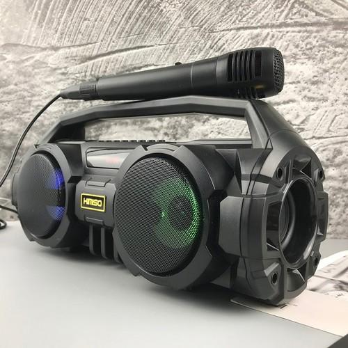 Loa blutooth km-s1. tặng míc hát