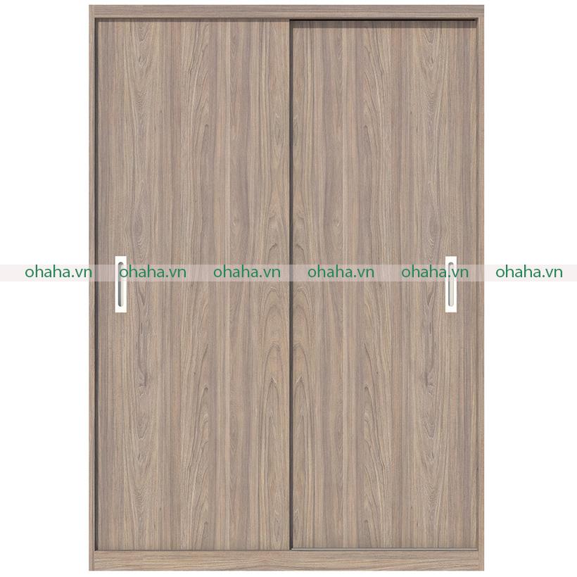 Tủ quần áo gỗ công nghiệp cửa lùa ohaha - cl020