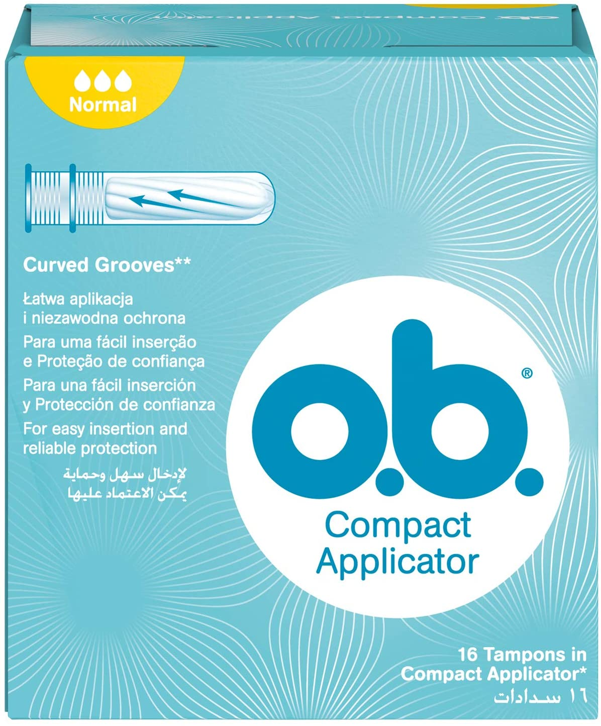 Băng vệ sinh Tampon O.B Compact Applicator 16 miếng