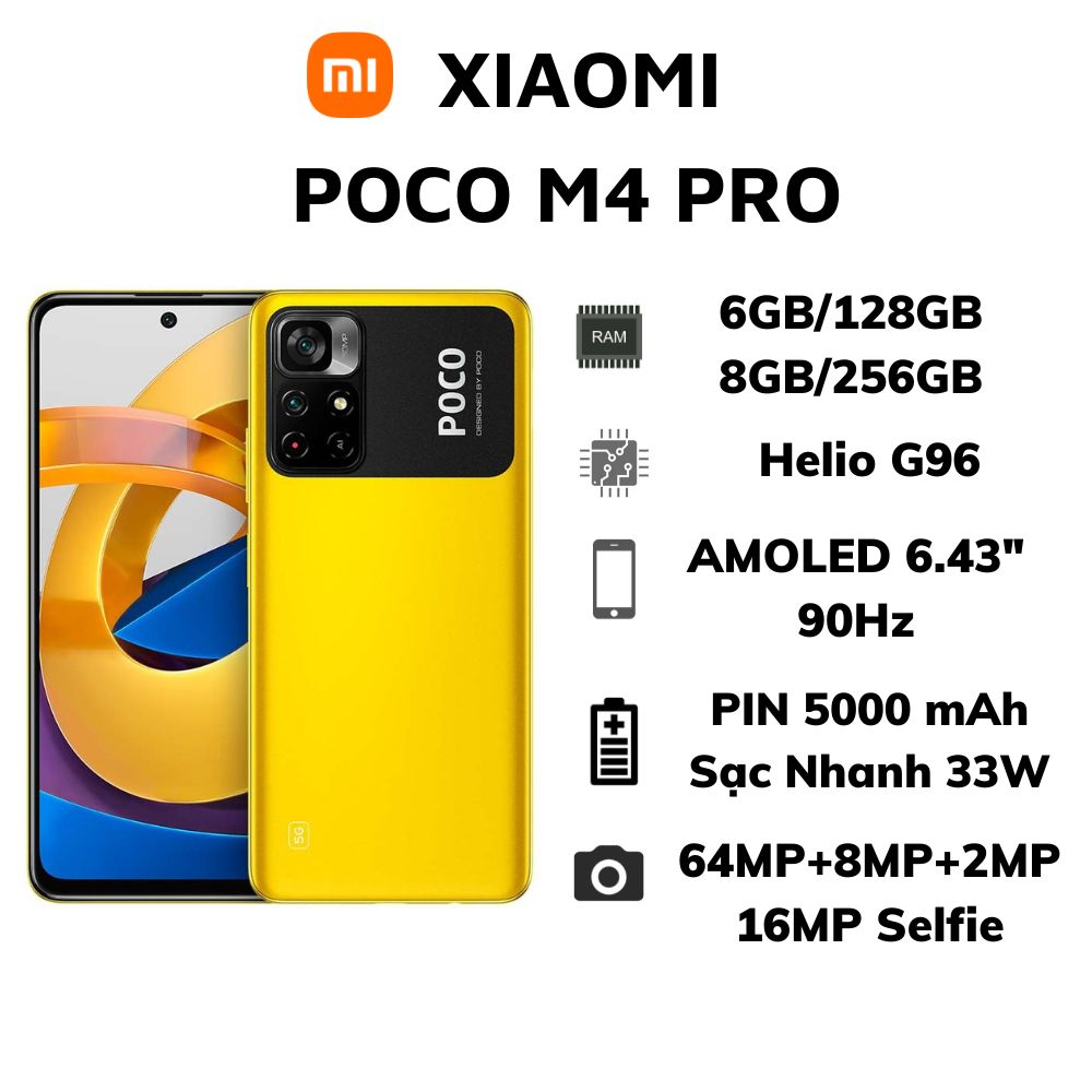 Điện Thoại Xiaomi Poco M4 Pro Hàng Chính Hãng