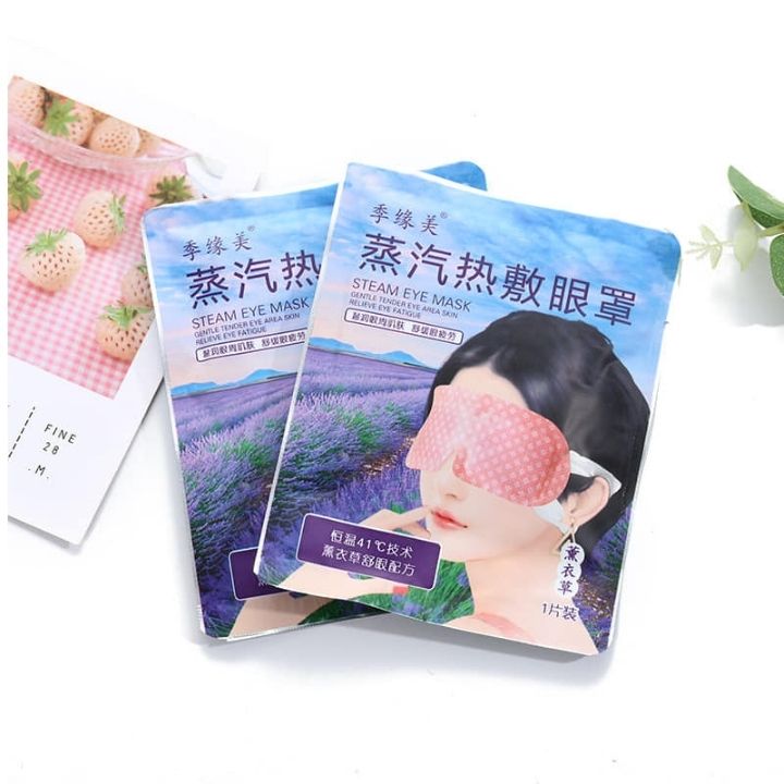 Mặt nạ sinh nhiệt giúp massage, giảm thâm cuồng mắt.