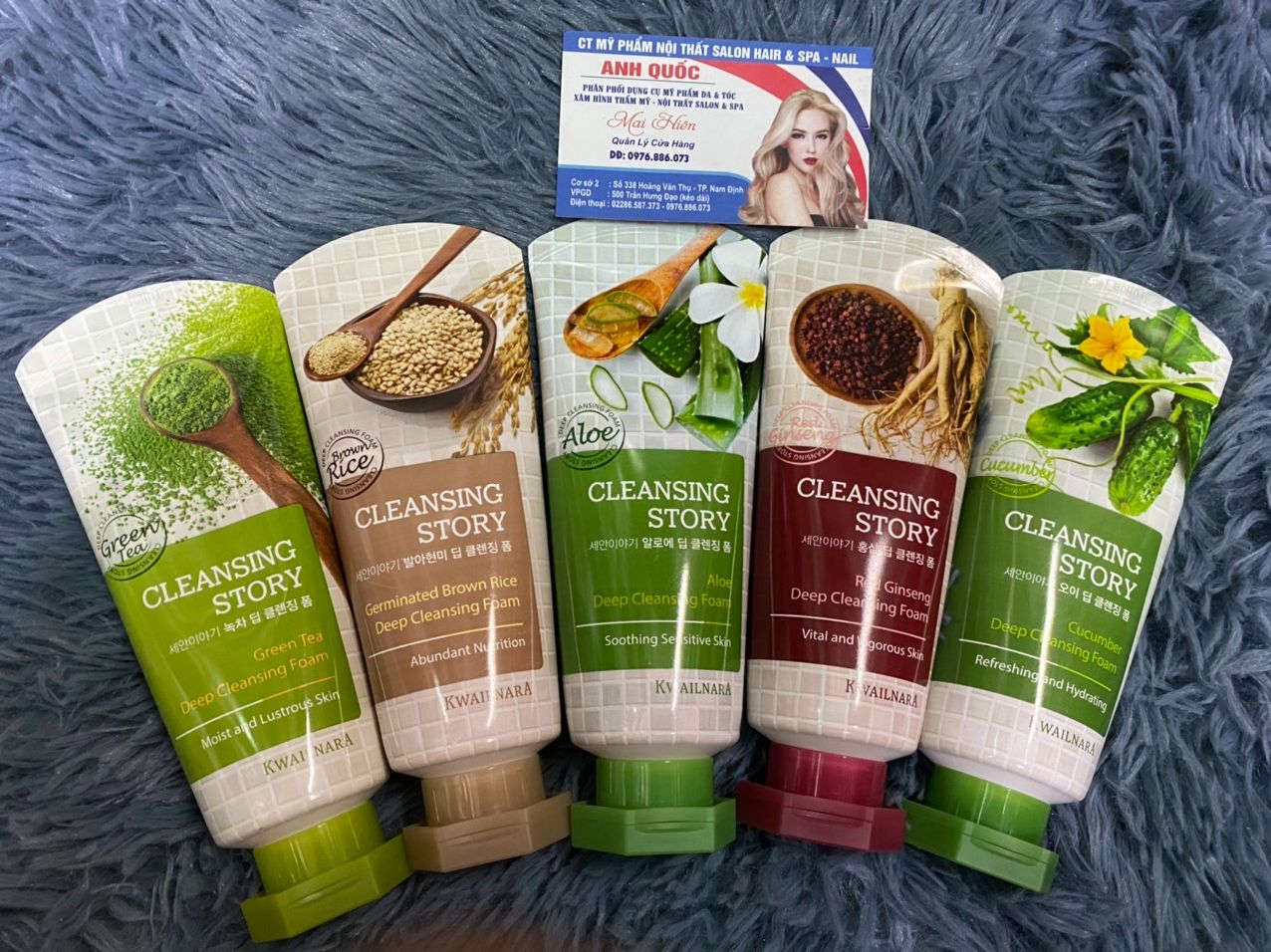Sữa rửa mặt cleansing story