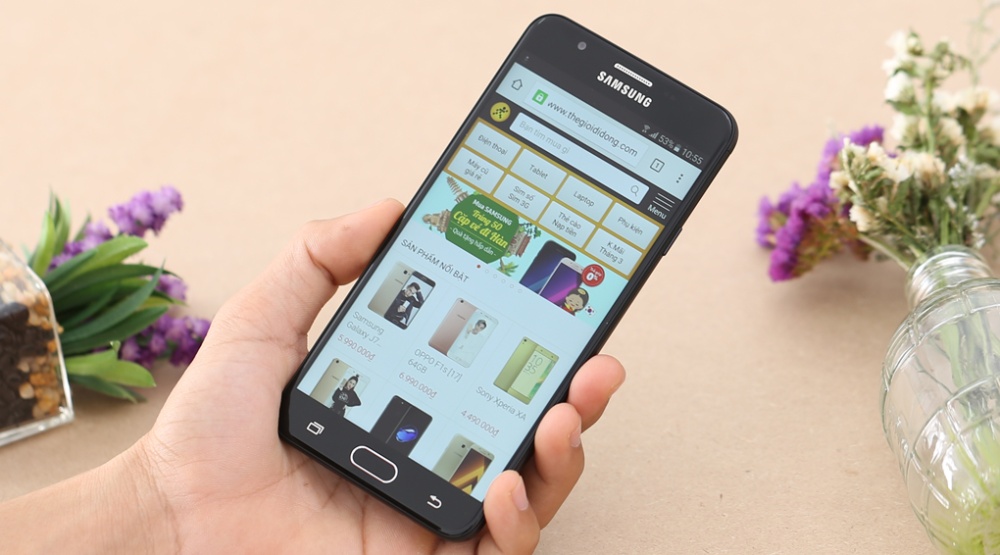 RẺ VÔ ĐỐI  Điện thoại Samsung Galaxy J7 PRIME  2SIM 3GB/32GB MỚI KENG CHÍNH HÃNG CÔNG TY - Pin đủ dùng cả ngày - Màn hình chuẩn HD , Chơi game online ngon _ yên tâm mua sắm tại TRUNG TÂM ĐIỆN MÁY
