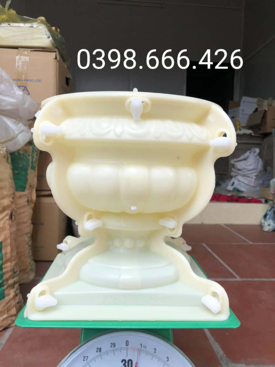Khuôn đúc chậu cảnh ly 25 : chất liệu nhựa abs cao cấp