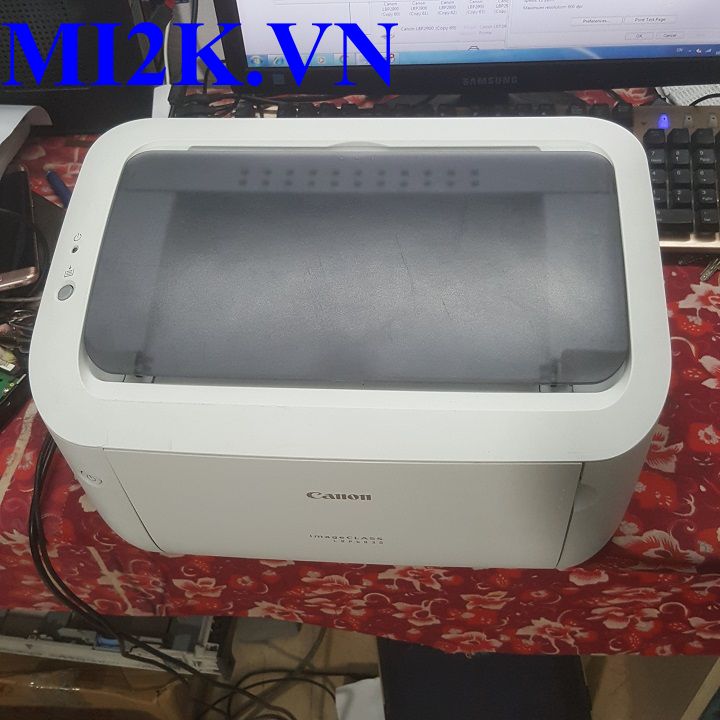 Máy in văn phòng 1 mặt nhỏ gọn - canon 6030