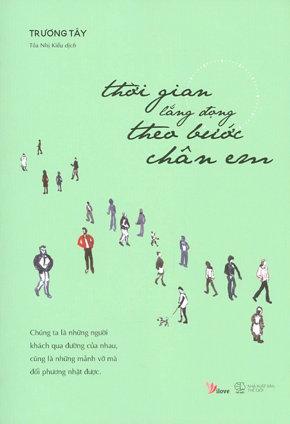 Thời gian lắng đọng theo bước chân em