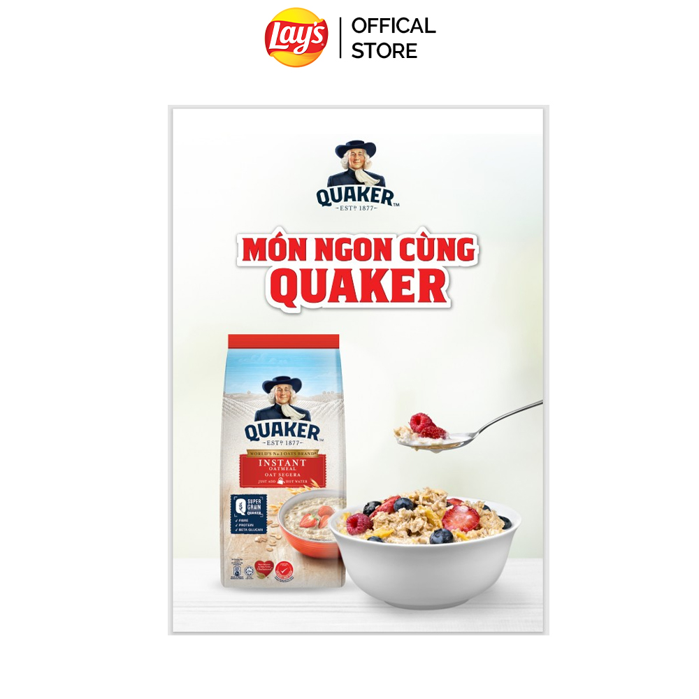 Sách nấu ăn yến mạch Quaker