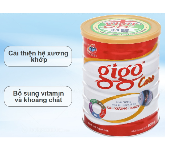 Sữa bột Gigo Care dòng sữa tốt  cho bệnh nhân xương khớp