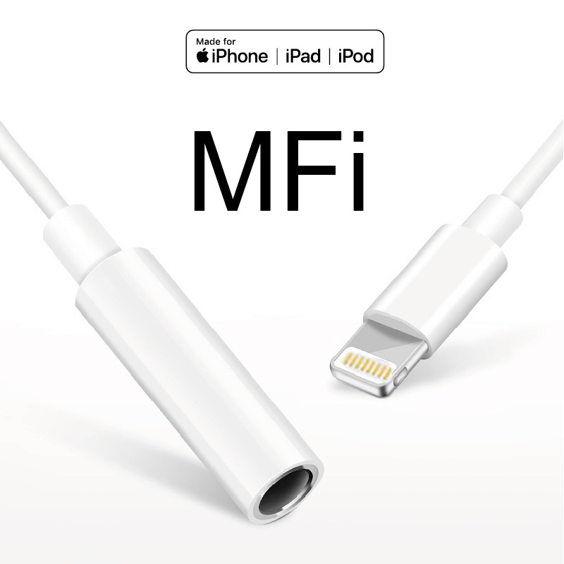 Jack chuyển đổi tai nghe iPhone chân Lightning sang 3.5mm chuẩn MFi chính hãng