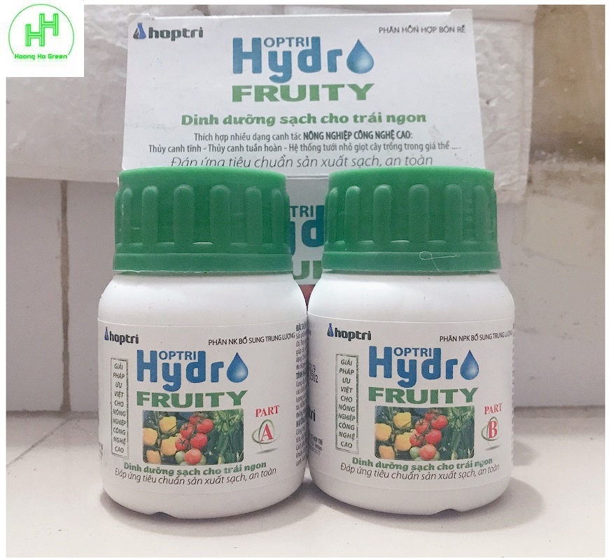 1 Hộp Hydro Fruity DINH DƯỠNG THỦY CANH CHO RAU ĂN TRÁI