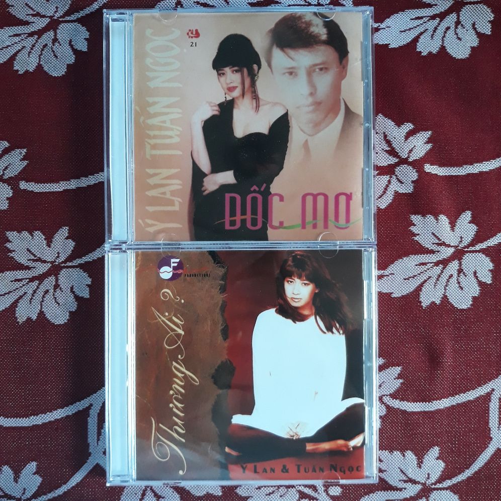 Bộ 2 cd tuấn ngọc, ý lan phono