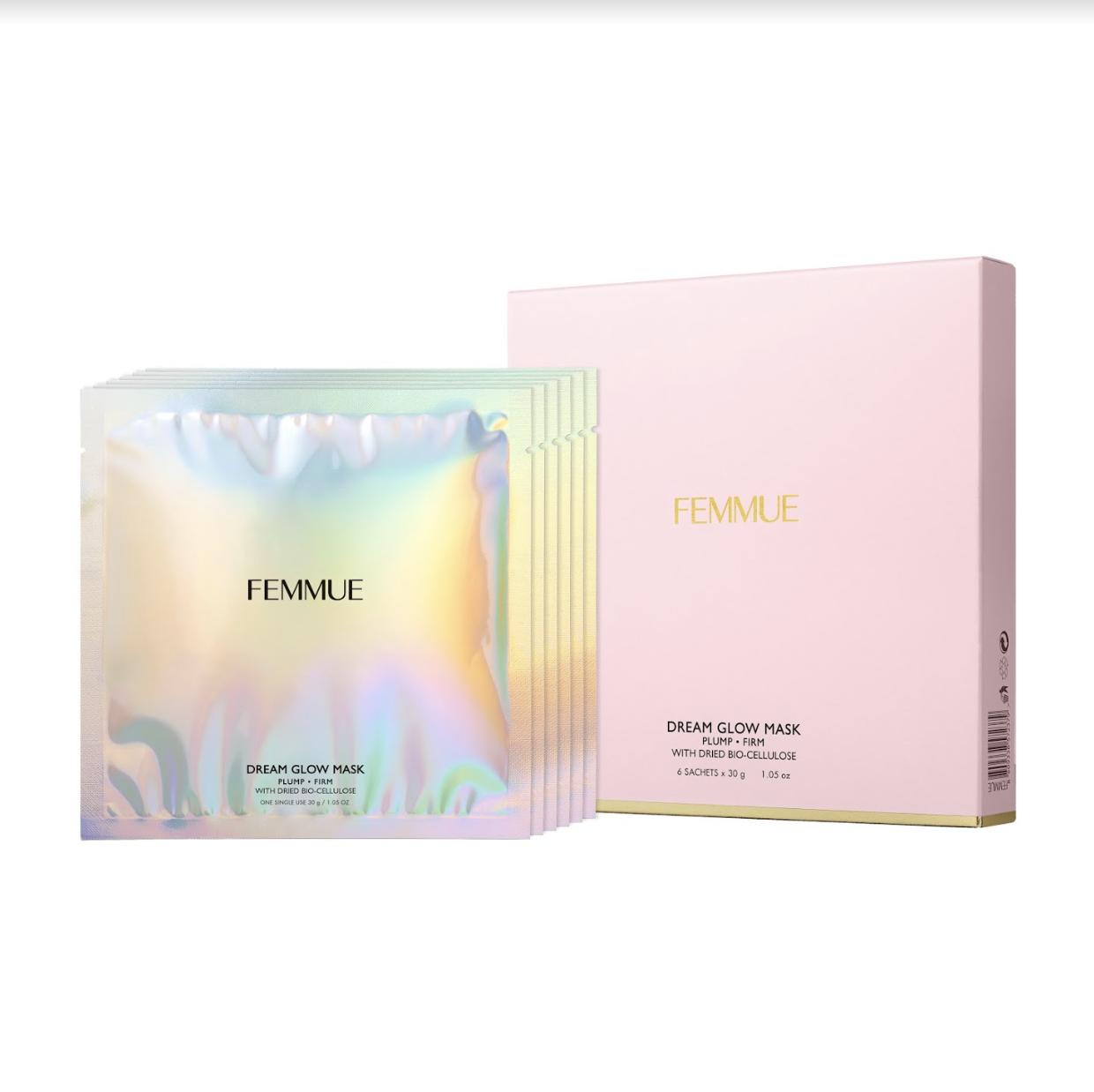 Mặt nạ giấy chống lão hóa FEMMUE DREAM GLOW MASK PLUMP • FIRM 30GR x 6 miếng