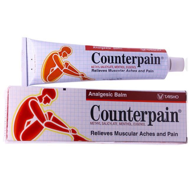 Combo 2 trai dầu nóng xoa bóp Counterpain thái lan 120g