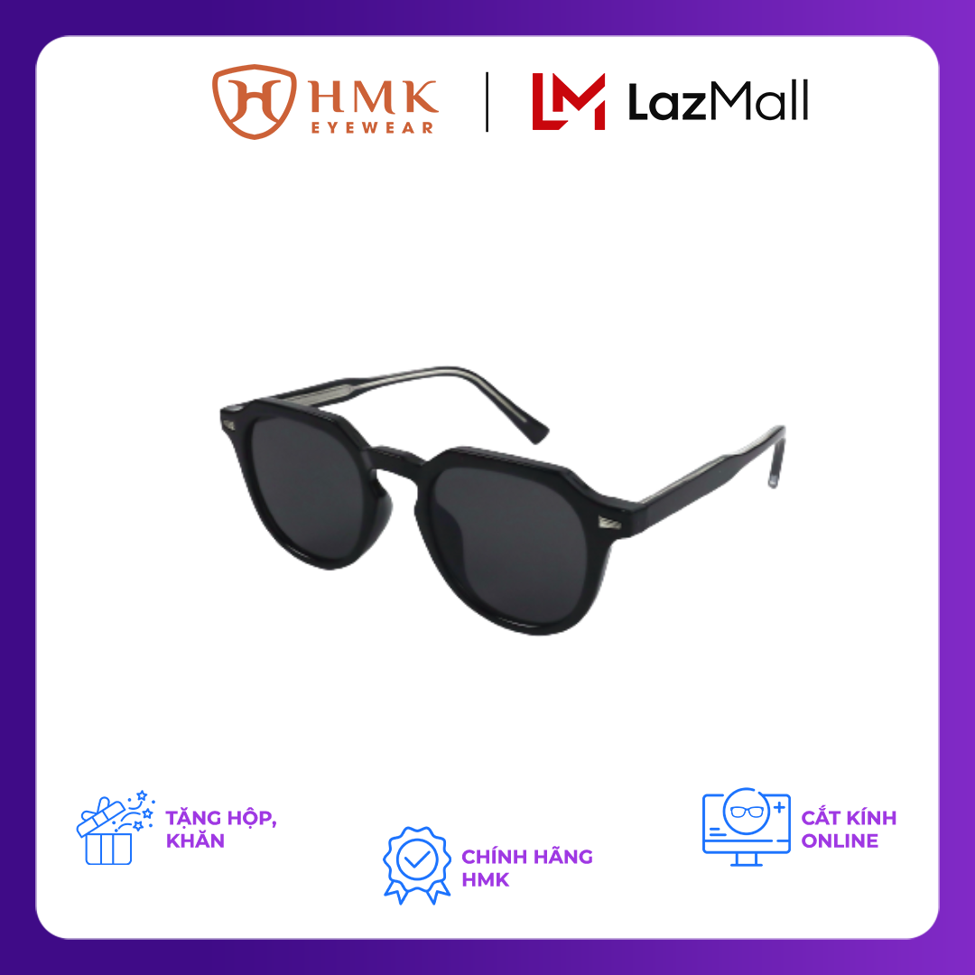 Kính mát gọng nhựa unisex thời trang hàn xẻng - km1004