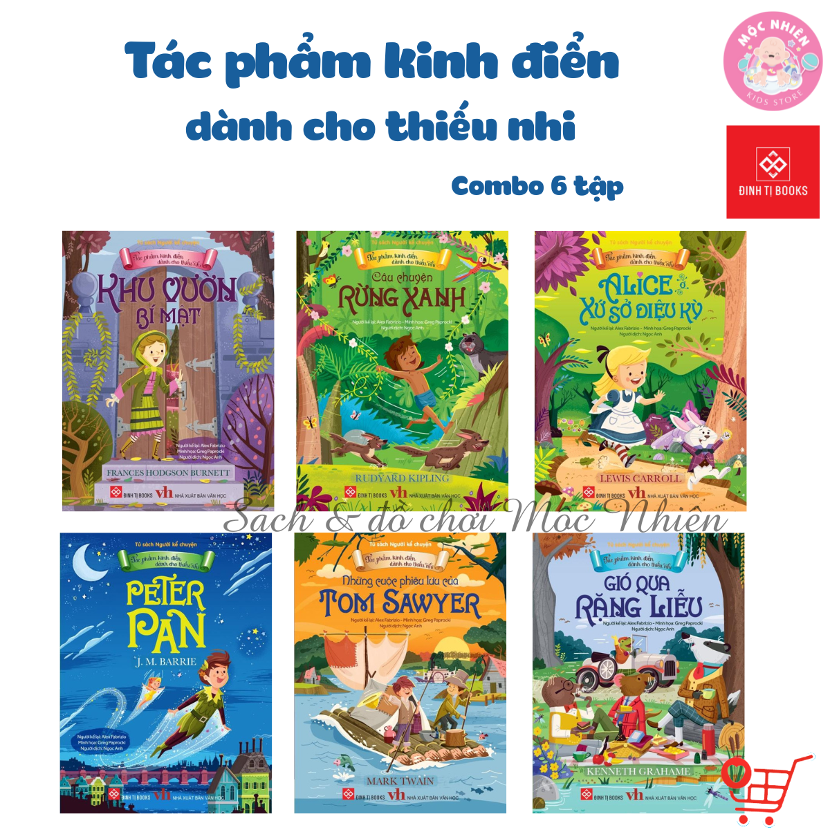 Sách - tác phẩm kinh điển dành cho thiếu nhi - đinh tị books