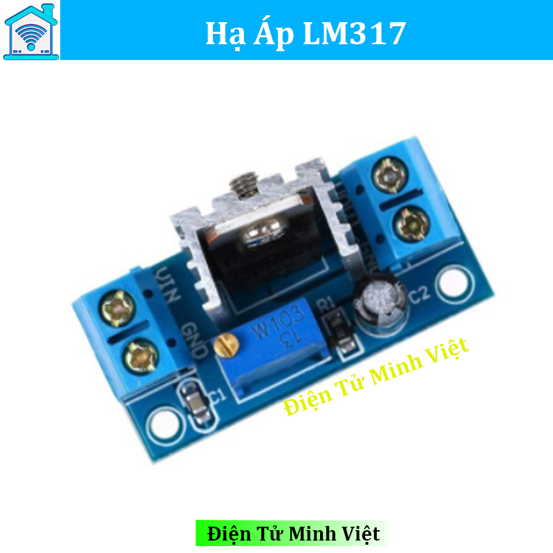 Module hạ áp lm317 2a 1-37v