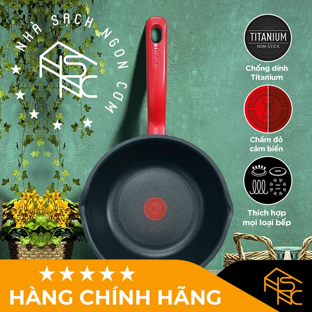 Chảo đáy từ lòng sâu chống dính cao cấp 24cm - Tefal So Chef