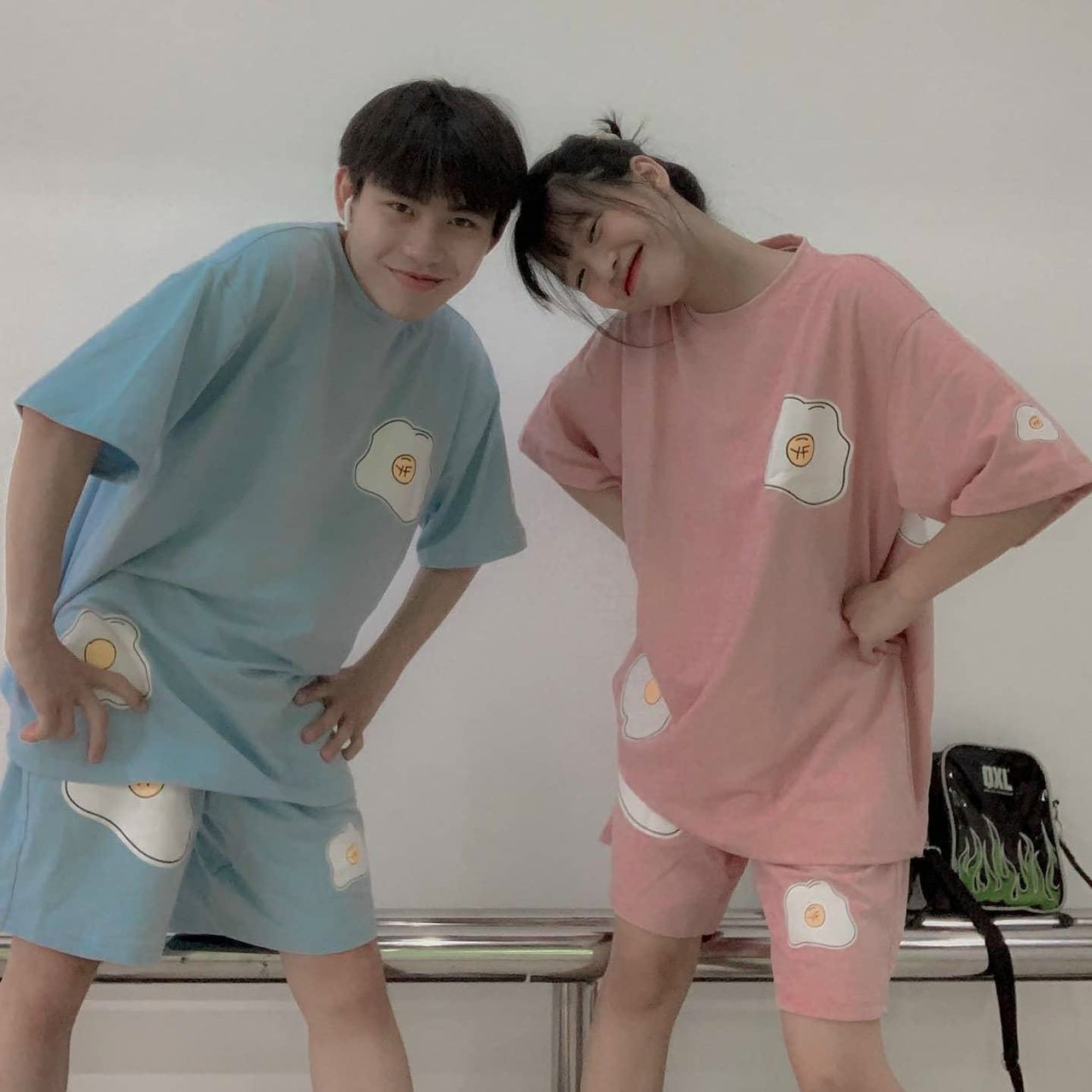 SÉT BỘ ĐỒ NGỦ SÉT ĐỒ CẶP NAM NỮ THUN COTTON THOÁNG MÁT SIÊU XINH SIÊU CUTE NAM NỮ TP