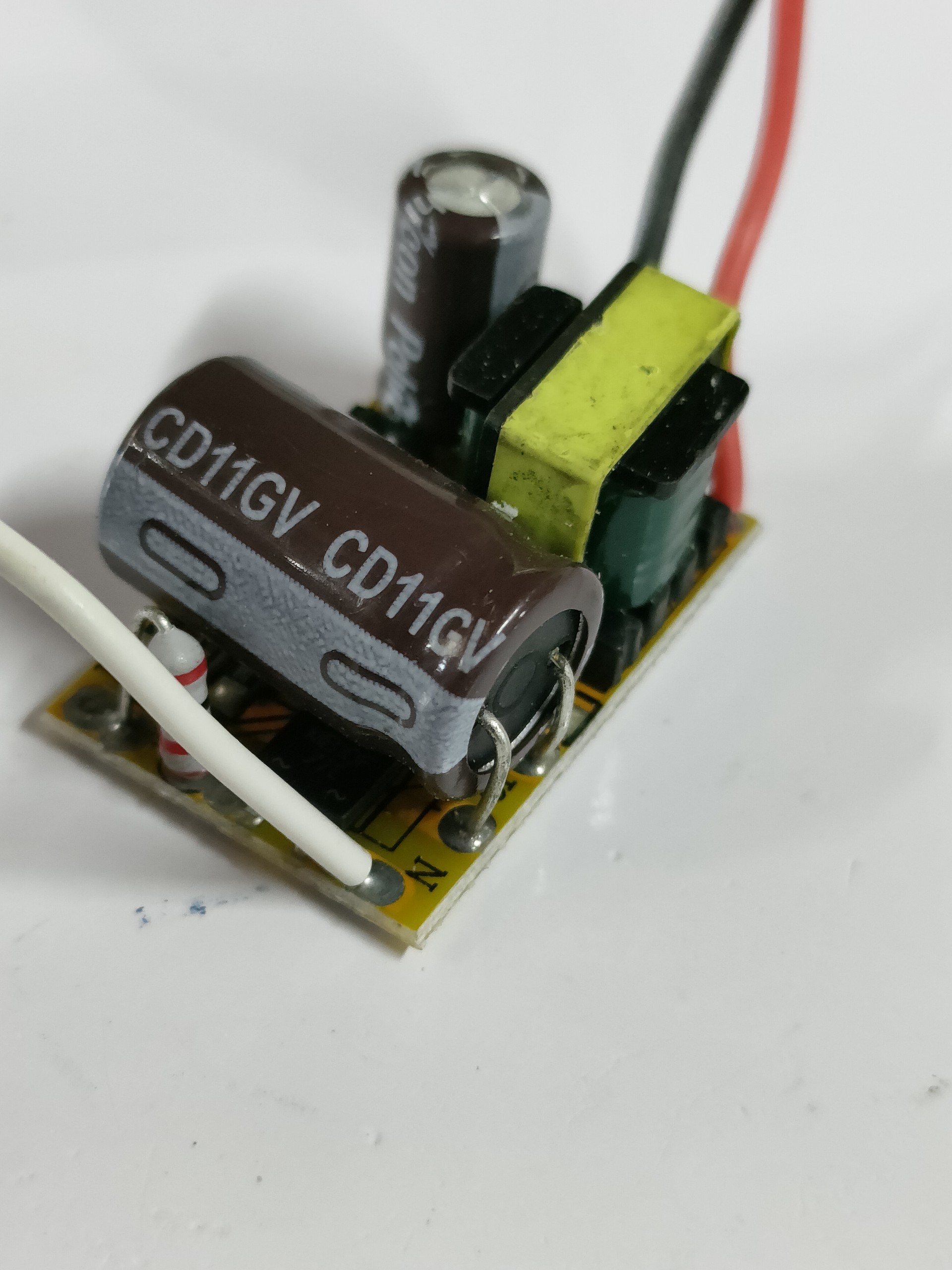 Bộ chuyển đổi nguồn điện led driver chấn lưu led 8w 12w 25w led 3 màu hàng tháo máy