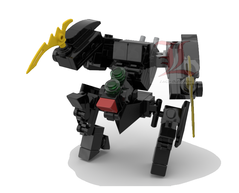 Đồ chơi lắp ráp Robot Moc mech Mobile Armo