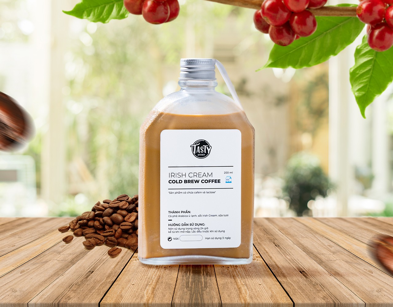 Irish cream cold brew coffee 200ml