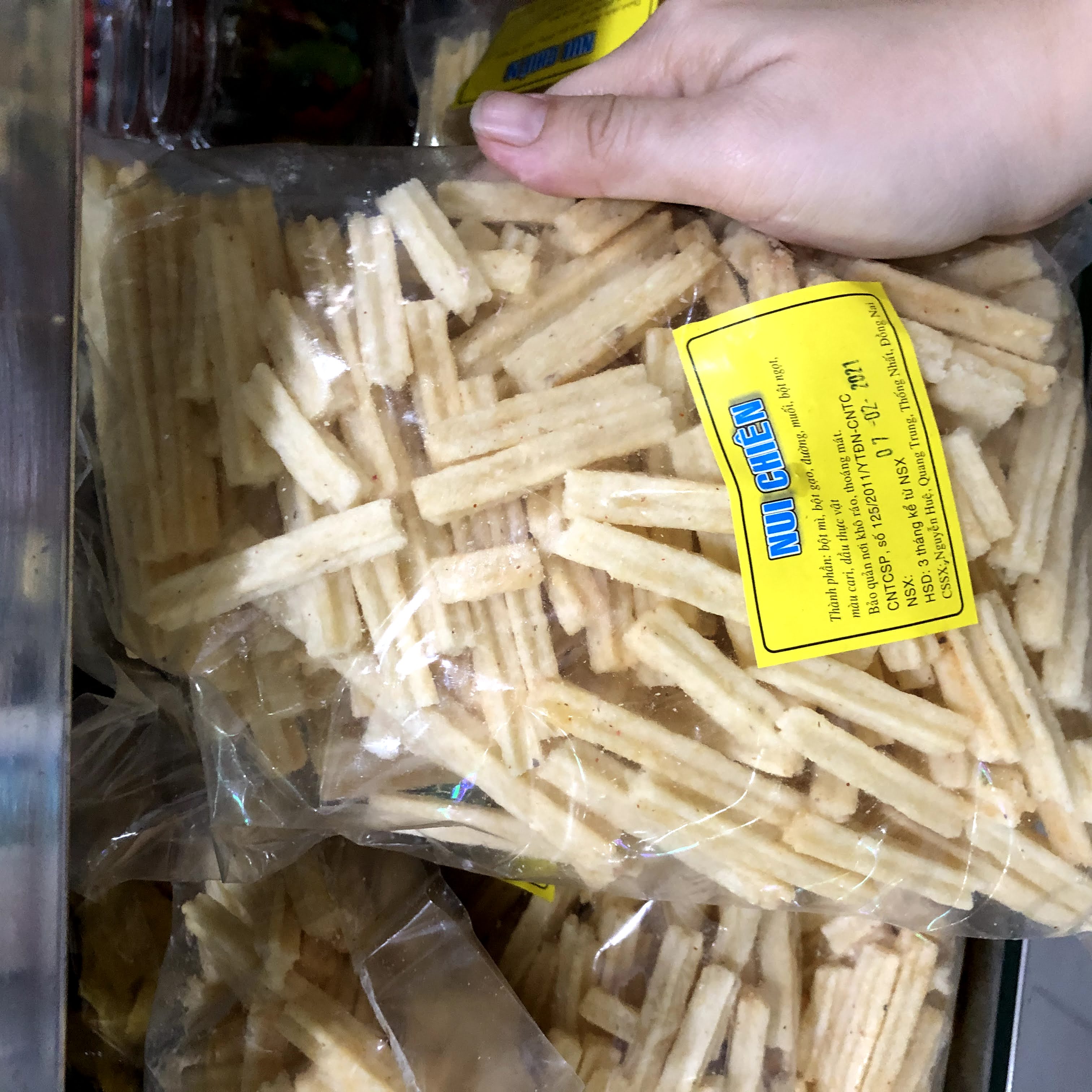 Bánh khoai tây giòn trọng lượng 200G