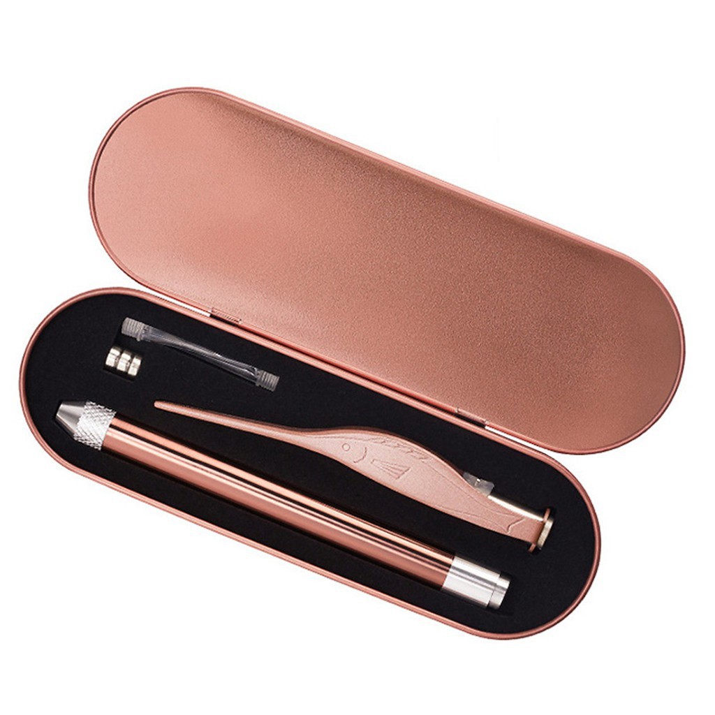 Bộ dụng cụ lấy ráy tai có hộp có đèn led siêu sáng cao cấp dành cho bé yêu-Bộ dụng cụ lấy ráy tai có đèn có hộp cao cấp-Bộ dụng cụ soi tai có đèn hộp sắt