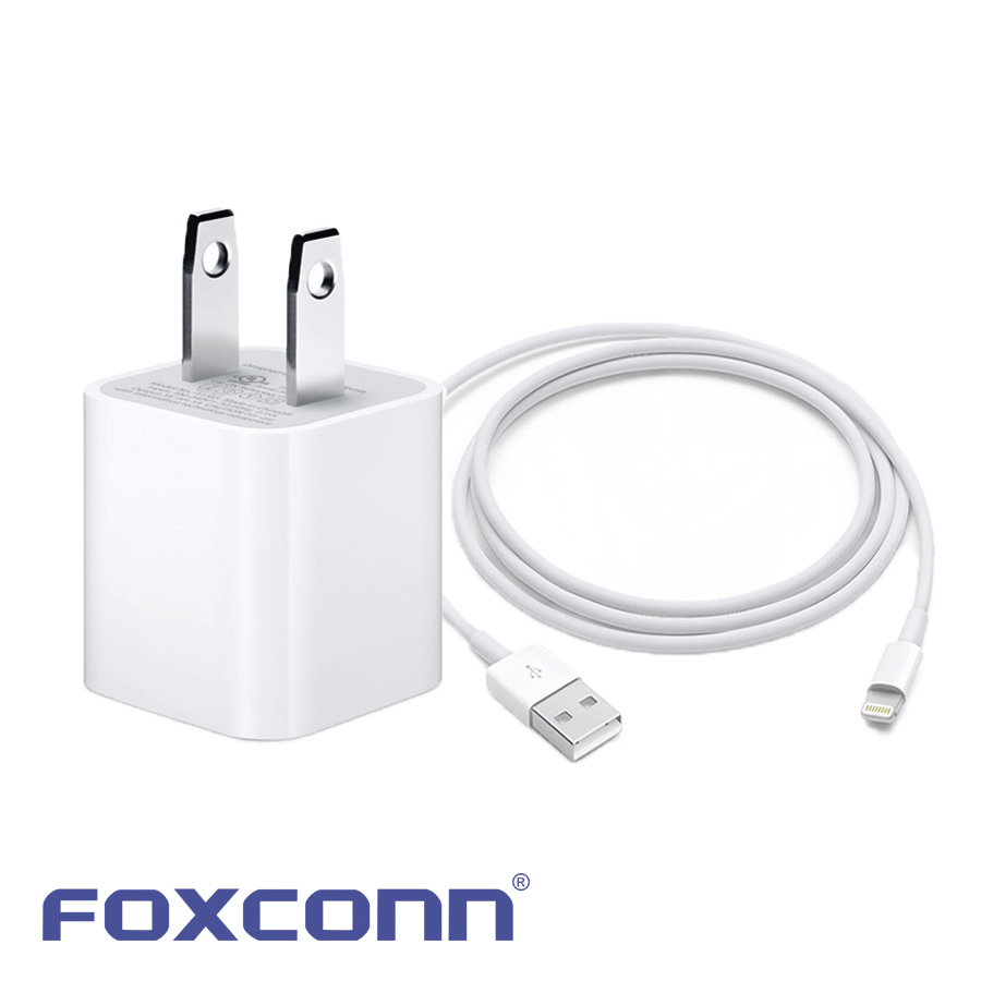 Bộ Cáp Củ sạc Lighning chính hãng Foxconn cho điện thoại i phone