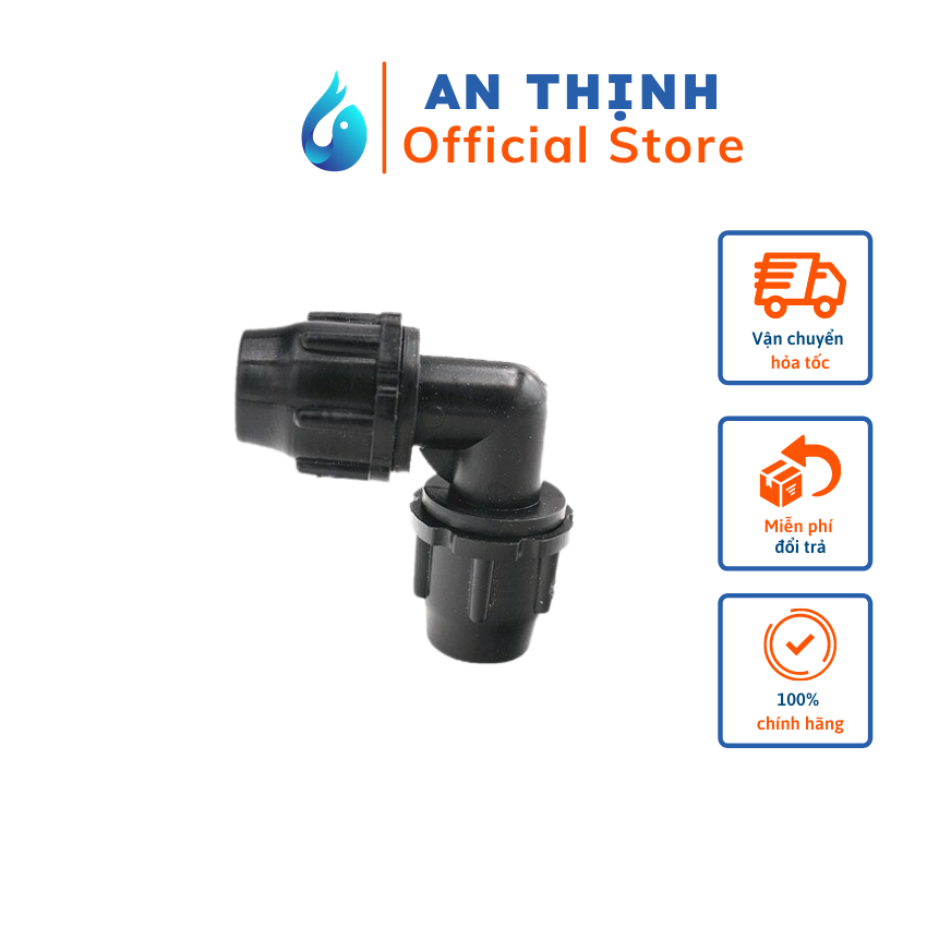 COMBO 10 CO ỐNG 10MM NẮP VẶN - DÙNG TRONG HỆ THỐNG TƯỚI