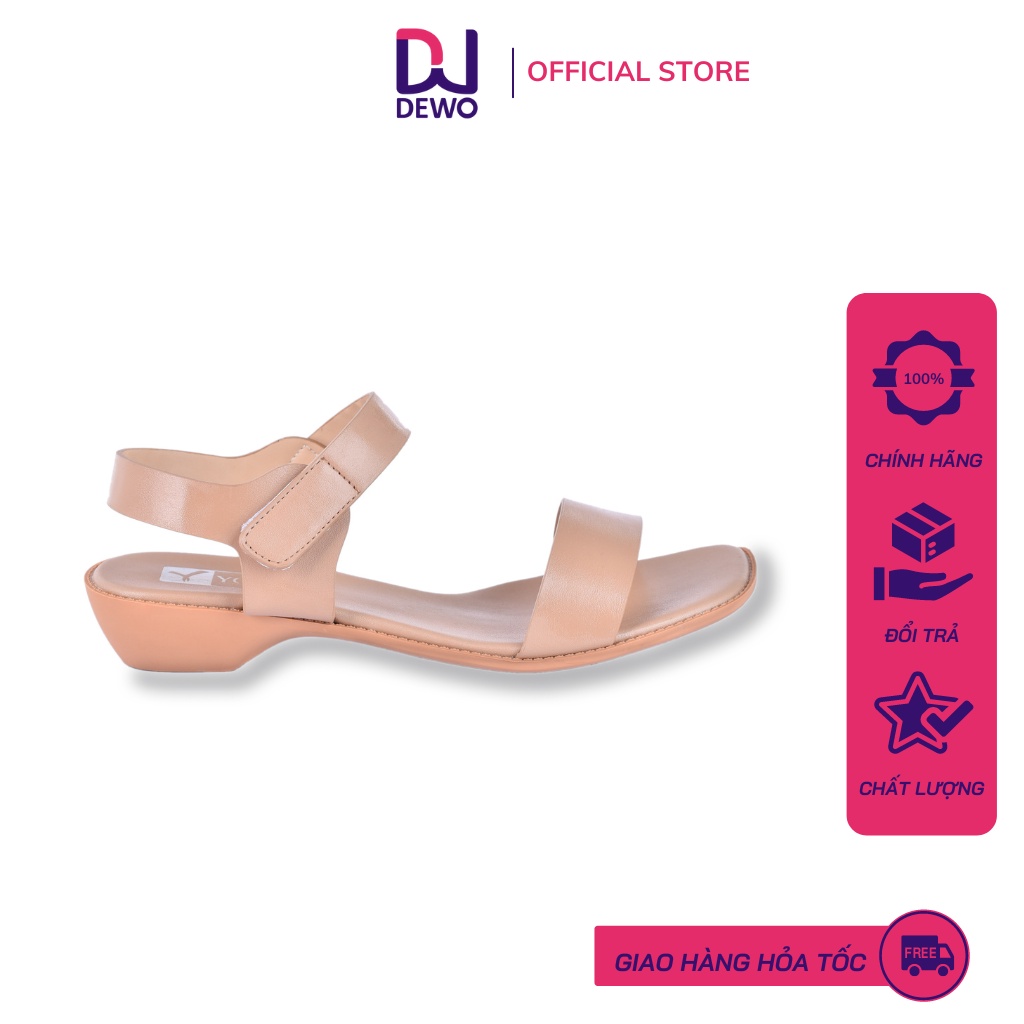 Giày sandal nữ sandal 3 phân basic sy0669s
