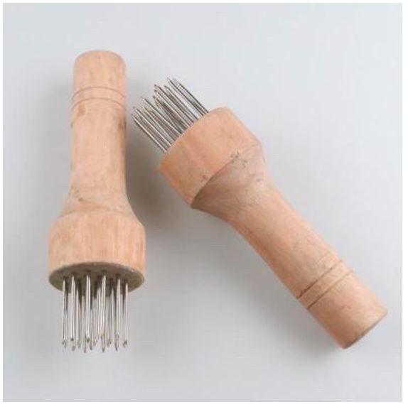 xăm bì,dụng cụ đâm xăm mềm thịt nhọn giúp thấm ướt gia vị, xăm da ,xăm bì bằng inox chống gỉ