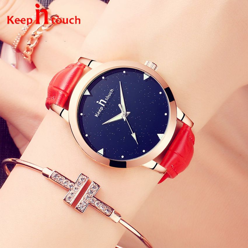 Đồng hồ nữ k-8013 kính tráng sapphire đồng hồ nữ đồng hồ nữ đẹp đồng hồ chống nước mua đồng hồ bảo hảng 1 năm