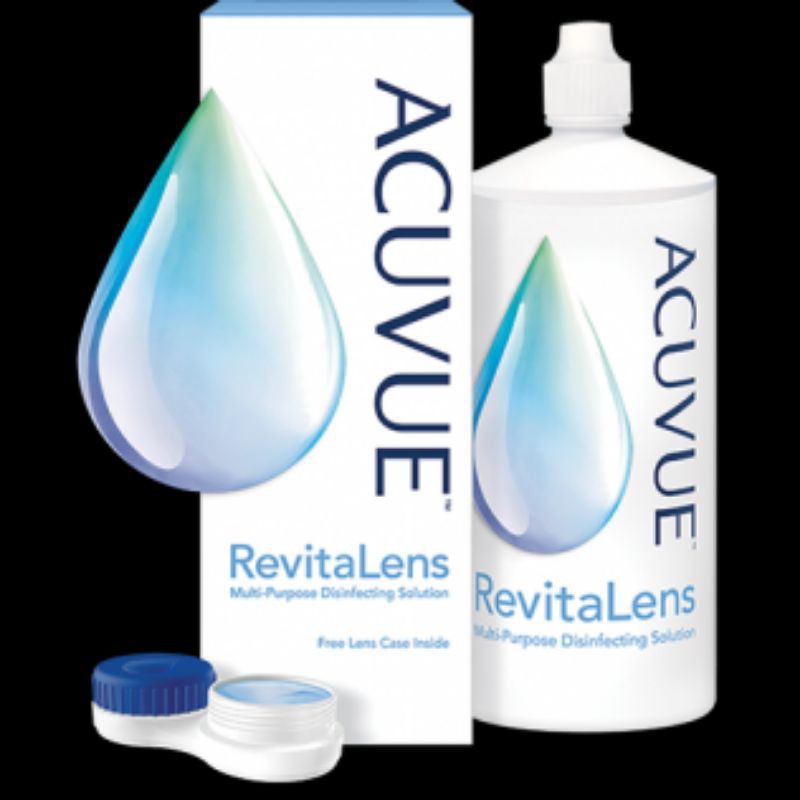 Dung Dịch Khử Trùng Đa Năng Acuvue Revitalens 300ml, nước ngâm rửa lens, kính áp tròng