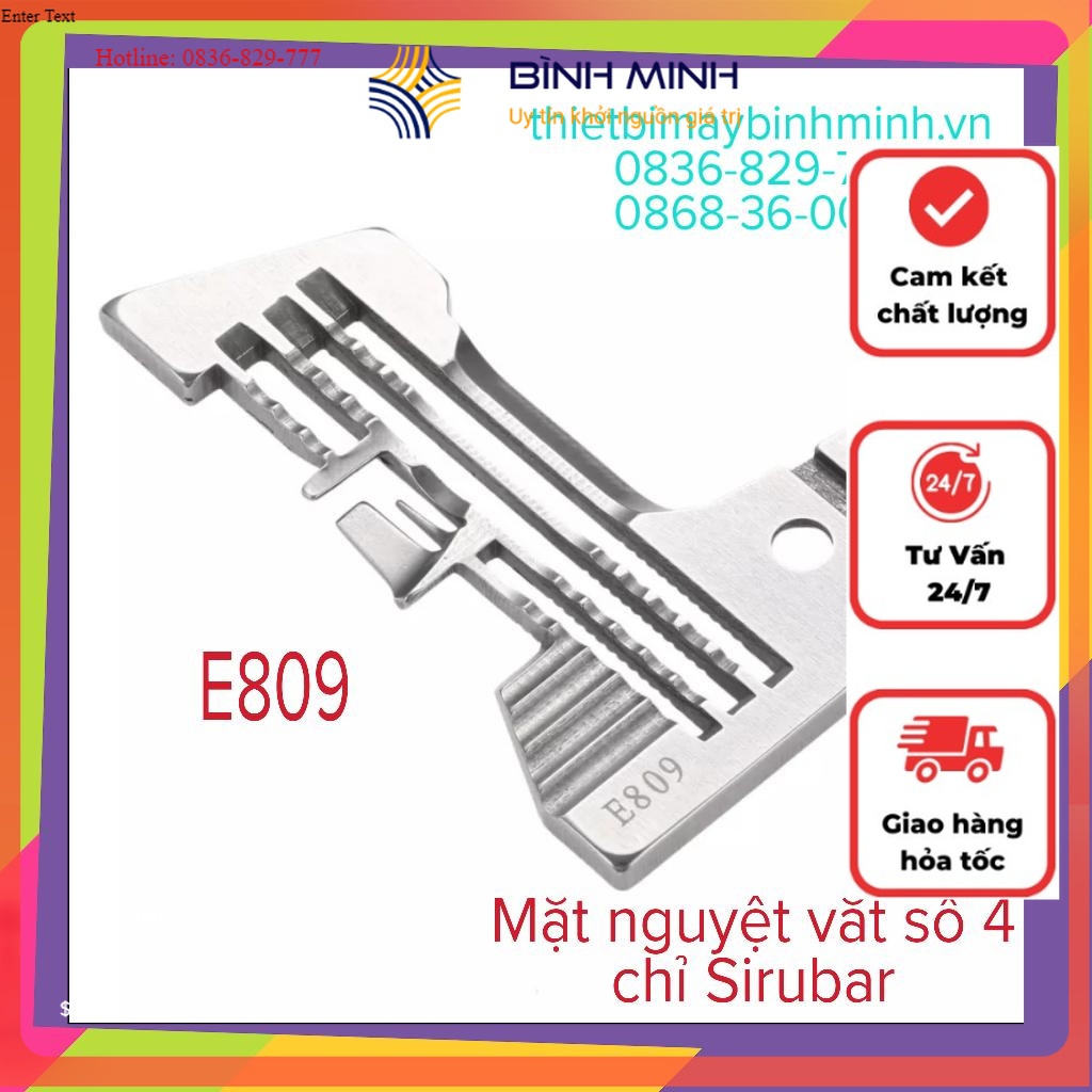 Mặt nguyệt vắt sổ 4 chỉ sirubar đời f mã e809