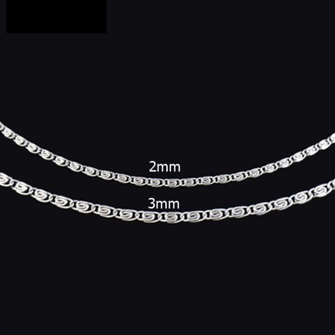 Dây chuyền nữ kiểu dây khoen xoắn cực chất - Cam kết 1 đổi 1 nếu đen và gỉ sét