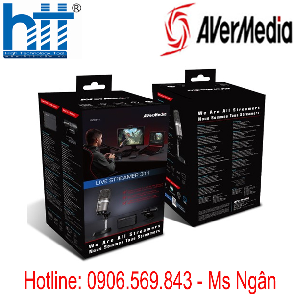 Bộ Kit AverMedia Live Streamer 311 - Hàng chính hãng