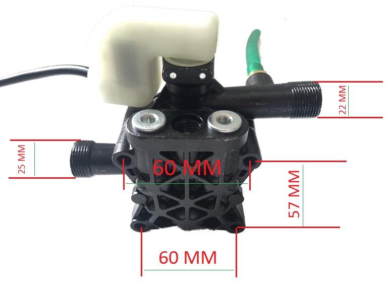 ĐẦU BƠM MÁY RỬA XE - DÙNG ĐỂ THAY THẾ SỬA CHO DÒNG MÁY RỬA XE GIA ĐÌNH ( ZUKUI - ÓSAKA)