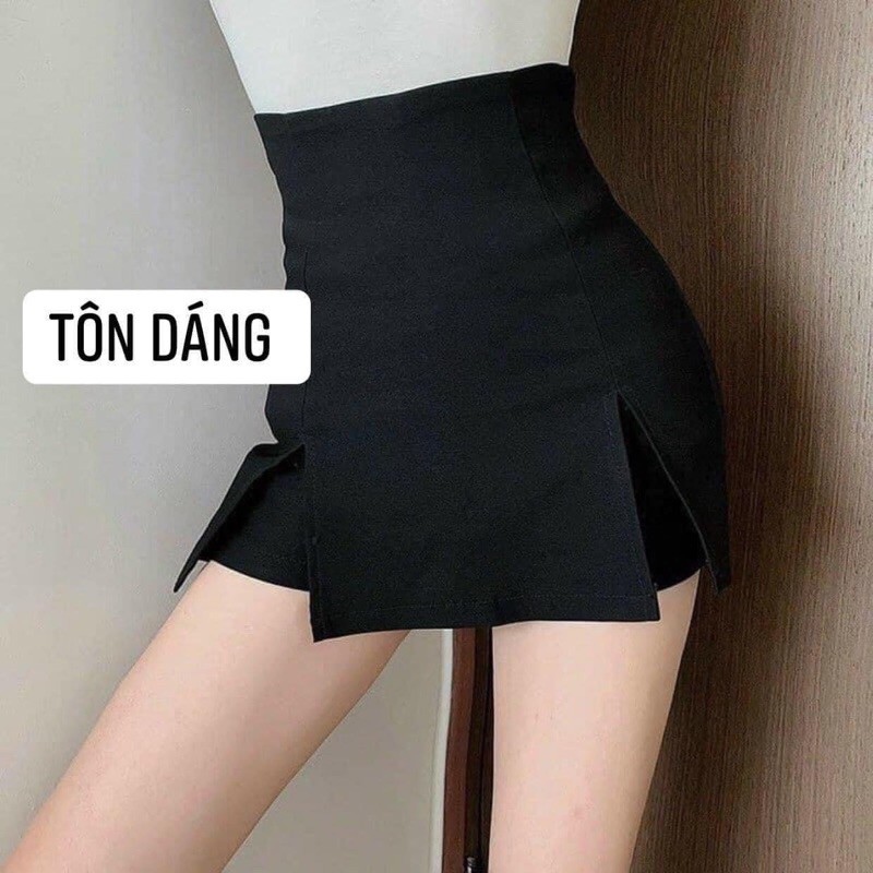 Quần short nữ giả váy vạt 2 bên siêu Hot VB222