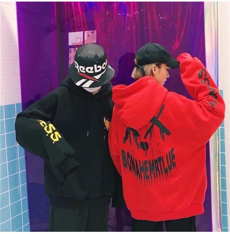 Áo khoác hoodie nam nữ họa tiết siêu chất