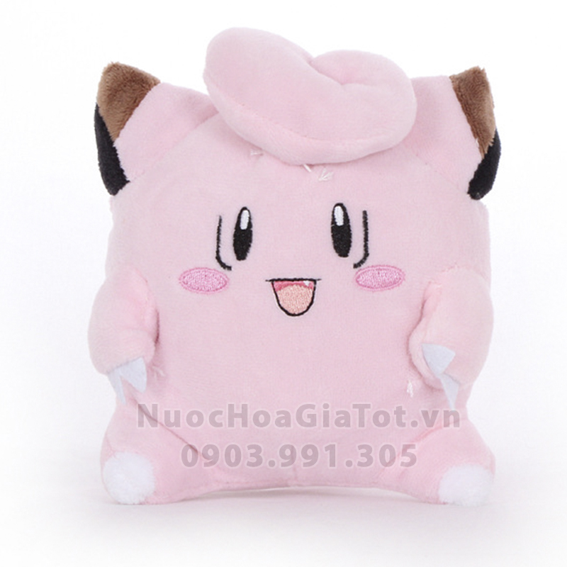 [HCM]TẶNG TÚI QUÀ - GẤU BÔNG POKEMON CLEFAIRY PIPPI 20CM