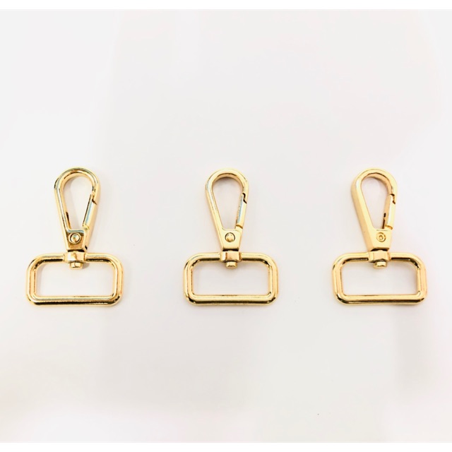 Set 2 chiếc càng cua túi xách, móc túi xách màu vàng