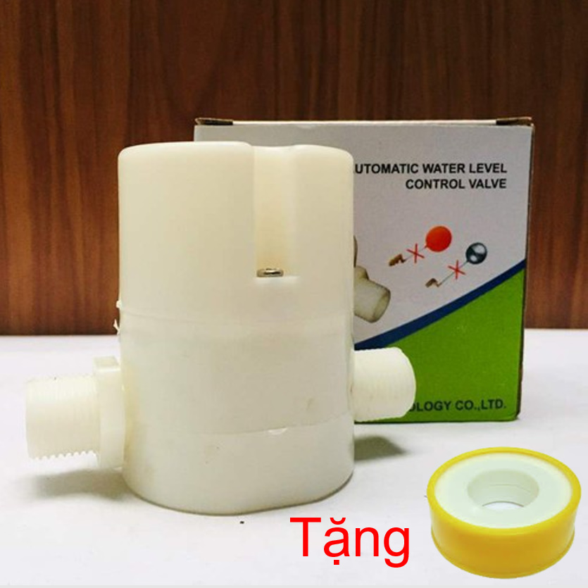 Van phao cơ thông minh ngang thế hệ mới Chống Tràn Tự Động ( Tặng Băng Tan ) Phi 21 - ren 1/2