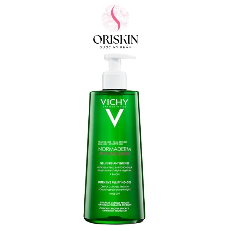 Vichy Sữa Rửa Mặt Dạng Gel Giúp Làm Sạch Sâu Và Giảm Bã Nhờn Trên Da Normaderm Phytosolution Intensive Purifying Gel 400Ml